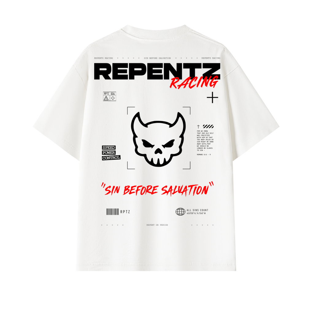 Repentz Racing Tee (WHITE)
