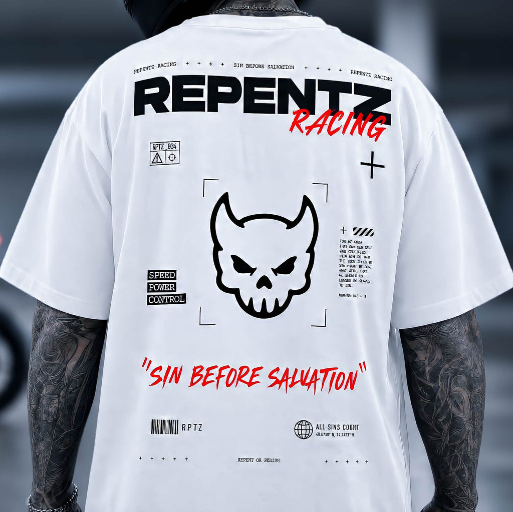 Repentz Racing Tee (WHITE)